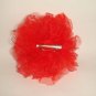 Bridal lace flower White Fascinator brooch clip BA150