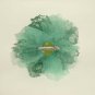 Bridal lace flower White Fascinator brooch clip BA150