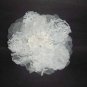 Bridal lace flower White Fascinator brooch clip BA150