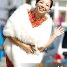 Bridal Faux Fur Shrug White Shawl Stole Wrap Cape SF112