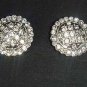2 Flower Crystal Sew Rhinestone clasp hook button BN12