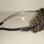 Prom Beaded applique Fascinator Hair Headband HR138
