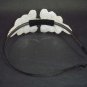 Prom Beaded applique Fascinator Hair Headband HR138