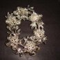Bridal Wreath Rhinestone Pendant Brooch pin PI356