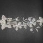 Bridal Rhinestone Flower Crystal Hair tiara Comb RB118A