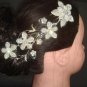 Bridal Rhinestone Flower Crystal Hair tiara Comb RB118A