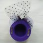 Bridal Feather veil hair Fascinator Mini Hat clip H13