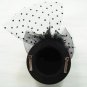 Bridal Feather veil hair Fascinator Mini Hat clip H13