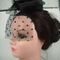 Bridal Feather veil hair Fascinator Mini Hat clip H13
