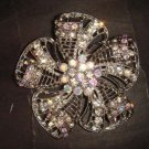 Bridal Flower vintage style Rhinestone Brooch pin Pi405