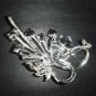 Bridal flower vintage style Rhinestone Brooch pin PI238