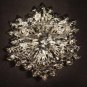 Bridal Cake topper crystal Rhinestone Brooch pin Pi196