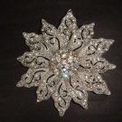 Bridal dress Vintage style Rhinestone Brooch pin PI278