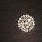 4 sew Crystal Dress Rhinestone clasp hook button BN20