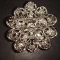 Bridal cake topper dress Rhinestone Brooch pin PI122