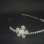 Bridal Flower Rhinestone Crystal Headband tiara HR137
