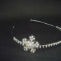 Bridal Flower Rhinestone Crystal Headband tiara HR137