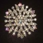 Bridal Vintage Style bling Rhinestone Brooch pin Pi446