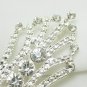 Bridal Vintage style Rhinestone Brooch tiara pin PI434