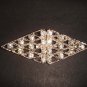 Bridal Rhombus Crystal Rhinestone Brooch pin PI476