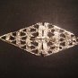Bridal Rhombus Crystal Rhinestone Brooch pin PI476