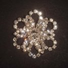 Bridal cake decorate topper Rhinestone Brooch pin PI496