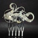 BRIDAL RHINESTONE CRYSTAL WEDDING HAIR TIARA COMB BH201