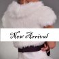 Bridal Faux Fur Shrug Shawl Cape Wrap BOLERO SF110