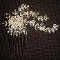 Bridal Crystal Rhinestone Flower Hair tiara Comb RB210