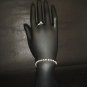Bridal heart rhinestone bracelet necklace earring NR215