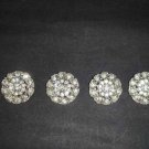 4 sew Crystal Dress Rhinestone clasp hook button BN21