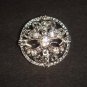 4 Bow repair Dress Rhinestone clasp hook button BN26