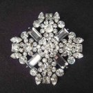Bridal cake topper BLING Rhinestone Brooch pin PI441