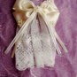 Flower girl bowknot Lace Ivory veil Barrettes HR104
