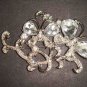 Bridal butterfly crystal Rhinestone Brooch pin PI482