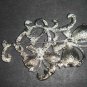 Bridal butterfly crystal Rhinestone Brooch pin PI482