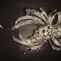 Bridal Rhinestone Vintage style Bling Brooch pin PI371