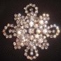 Bridal cake dress rhombus Rhinestone Brooch pin PI425