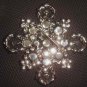 Bridal cake dress rhombus Rhinestone Brooch pin PI425