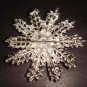 Bridal dress Vintage style Rhinestone Brooch pin PI340