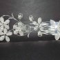 Bridal Rhinestone Flower Crystal Hair tiara Comb RB118