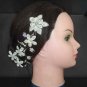Bridal Rhinestone Flower Crystal Hair tiara Comb RB118