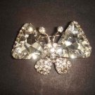 Bridal Butterfly crystal Rhinestone Brooch pin PI477