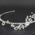 Bridal Flower Crystal Rhinestone Headband Tiara HR40