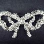 Bridal Bow  Cake topper Rhinestone Brooch pin PI426