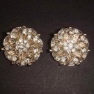 2 pc Bridal dress crystal sewing Rhinestone button BN4