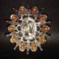 Bridal Bridesmaid Crystal Rhinestone Brooch pin PI142