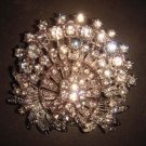 Bridal Vintage Style Bling Rhinestone Brooch pin PI181