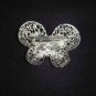 Bridal Butterfly crystal Rhinestone Brooch pin PI459