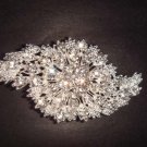Bridal Cake topper dress Rhinestone Brooch pin PI234